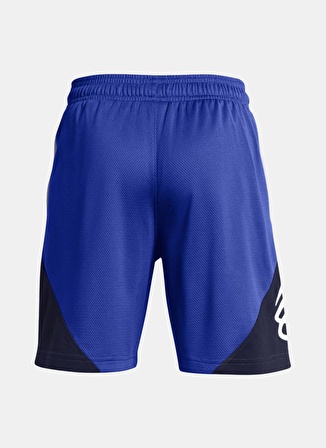 Under Armour Lastikli Bel Bol Kesim Mavi Erkek Şort 1380334-401-Curry Boys Splash Short