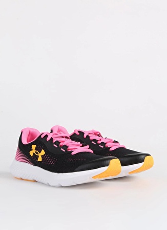 Under Armour Siyah Kız Çocuk Koşu Ayakkabısı 3027111-001-UA GGS Charged Rogue 4