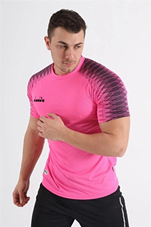 Diadora Ritim Antrenman T-shirt Pembe