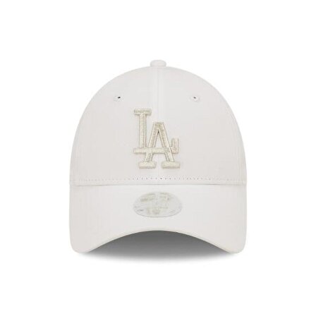 New Era 60357984 Metallic Logo 9Forty Los Angeles Unisex Beyaz Şapka
