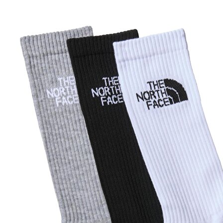 The North Face Multi Sport Cush Crew Sock 3P Unisex Çorap