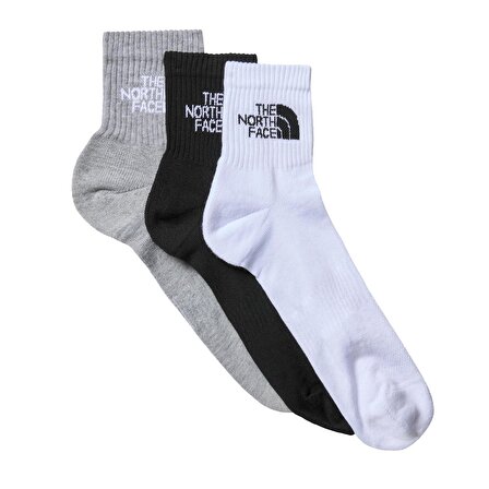 The North Face Multi Sport Cush Quarter Sock 3P Unisex Çorap