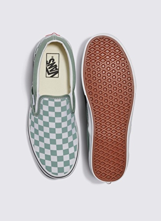 Vans Yeşil Erkek Süet Lifestyle Ayakkabı VN000BVZCJL1 Classic Slip-On