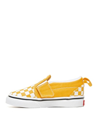 Vans Sarı Bebek Yürüyüş Ayakkabısı VN000UBSLSV1-TD Slip-On V