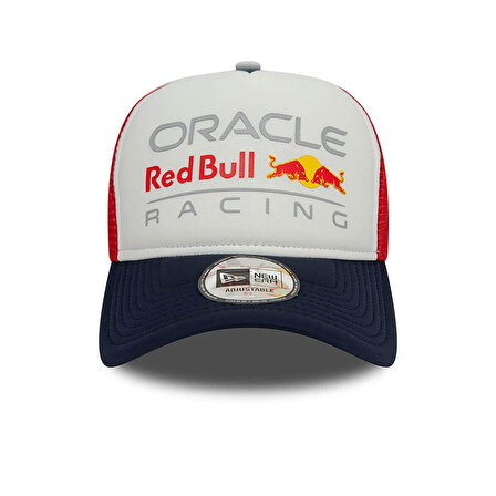 New Era Red Bull Racing Colour Block Red E-Frame Trucker Ayarlabilir Şapka