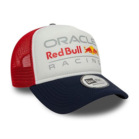 New Era Red Bull Racing Colour Block Red E-Frame Trucker Ayarlabilir Şapka