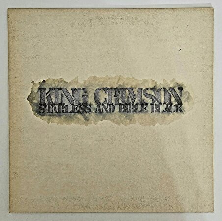King Crimson - Starless And Bible Black (1974 İngiltere 2.Baskı, Nadir Albüm)