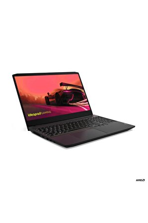 Lenovo IP Gaming3 AMD Ryzen 7-5800H 16GB 512GB RTX3060 DOS 15.6" Shadow Black Gaming Laptop 82K20256TX