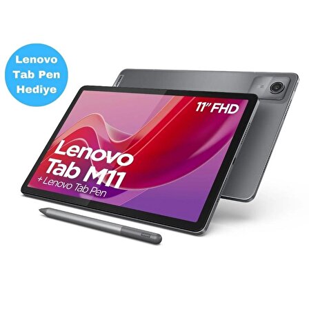 Lenovo Tab M11 TB330XU 11" 4GB 128GB WUXGA Wifi + LTE Tablet ZADB0231TR Lenovo Tab Pen Hediyeli (Sim Kart Uyumlu)