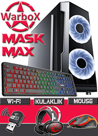 Mask Max I7 860 8gb Ram 256gb Ssd 250gb Gt 730-4gb E.kartı Oyuncu Bilgisayar