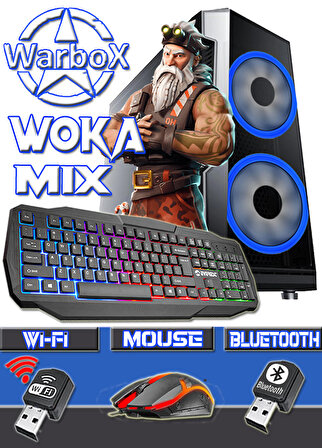 Woka Mix I7 2600 8gb Ram 256gb Ssd Gt 730-4gb E.kartı Oyuncu Bilgisayarı