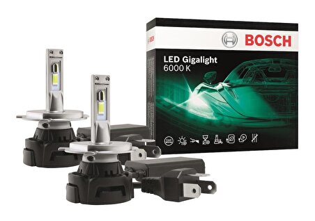 Bosch Gigalight H4 12V Led Xenon 6000K Beyaz Işık Canbus