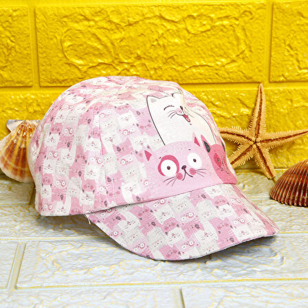 Seal Yaz Kız Şapka Kedicik