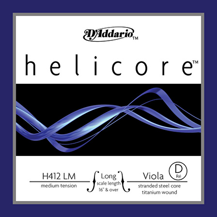 VIOLA TEK TEL, HELICORE, D-RE, LONG SCALE, MEDIUM 