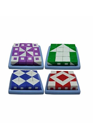 Q-boxx Cubes Qbitz Görsel Akıl ve Zeka Küpleri (YENİLENDİ) Q-bitz Q-smart Q Smart Küp Oyunu