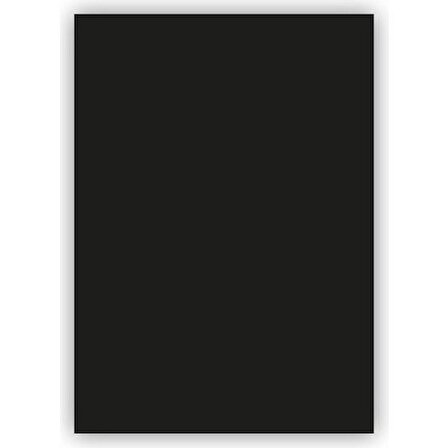 A4 Siyah Kağıt Fotokopi ve Etkinlik Kağıdı 100 Adet Hamurundan Boyalı
