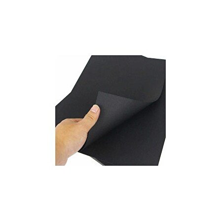 A4 Siyah Kağıt Fotokopi ve Etkinlik Kağıdı 10 Adet Hamurundan Boyalı
