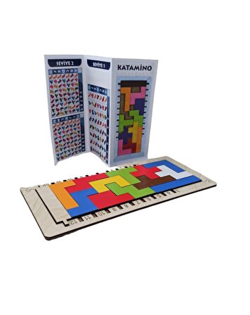 Ahşap 3D Penta Blok, Katamino, Kata Tetris Akıl - Zeka - Mantık Ve Strateji Oyunu
