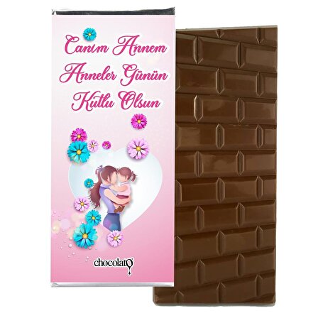 ChocolatoCanım Annem 100 gr. Sütlü Tablet Çikolata