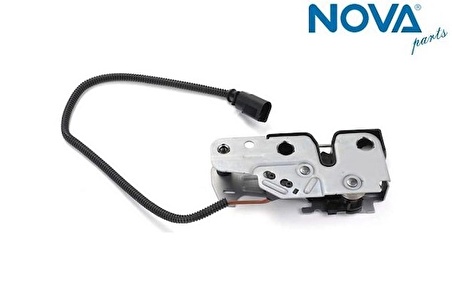 Motor Kaput Kilidi Alt ( Kablolu )-Golf-4-9-Jetta-6-11-Passat-6-11