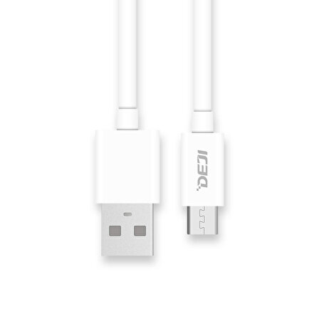 Deji Xiaomi Micro USB Şarj ve Data Kablosu Beyaz