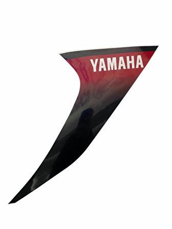 Yamaha YZF R25 Sol Grenaj Etiketi Beyaz 2016