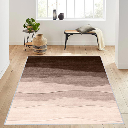 Dijital Baskı Yıkanabilir Kaymaz Taban Salon Halısı Ve Yolluk RVG1073