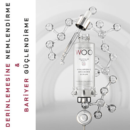 WOO Skin Expert Academy Hyaluronic Advanced Yoğun Nemlendirici Hyaluronik Asit Serum 50 ml