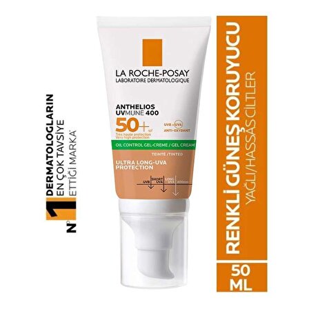 La Roche Posay Dry Touch Yaşlanma Karşıtı Hyalüronik Asit 30 Yaş + SPF 50 Gece-Gündüz Yüz ve Boyun Kremi 50 ml 