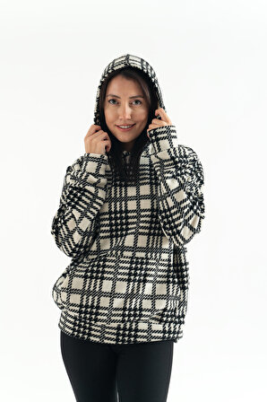 Kadın Polar Kapüşonlu Sweatshirt Brs6002