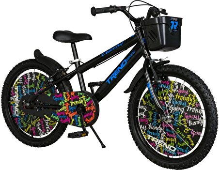 Trendbisiklet Bmx Black 20 Jant 6-10 Yaş Çocuk Bisikleti