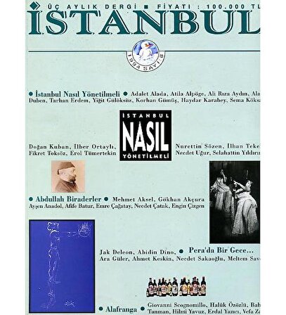 İstanbul Dergisi 8 Ocak 1994