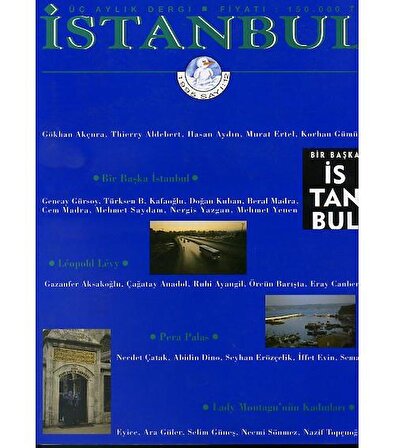 İstanbul Dergisi 12 Ocak 1995