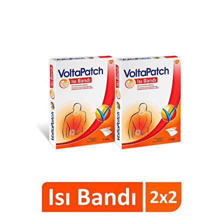 VoltaPatch Isı Bandı 2 Kutu (4 Adet)-SKT:01/2024