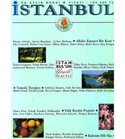 İstanbul Dergisi 9 Nisan 1994