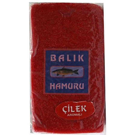 Vakumlu Balık Hamuru Kırmızı/Çilek 500 Gr