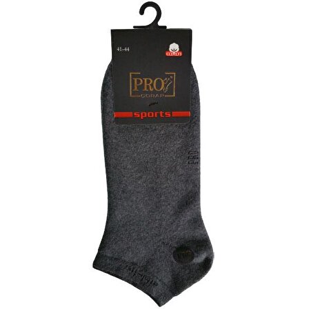14003 Atletıch Havlu Erkek Patik Çorabı Gri 41-44
