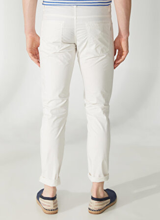 AT.P.CO Normal Bel Normal Paça Slim Fit Beyaz Erkek Pantolon A261DAVE362TC506/TB