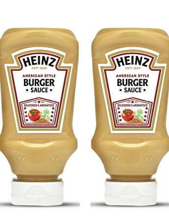 Heinz American Burger Sos 230g X 2 Adet