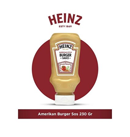 Heinz American Burger Sos 230g X 3 Adet