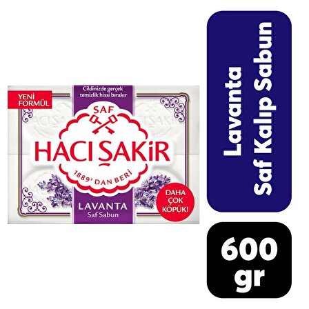 .Hacı Şakir Lavanta Kalıp Sabun 600 Gr