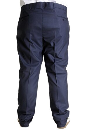 Mode XL Buyuk Beden Erkek Kumaş Pantolon Superior 21024 Lacivert
