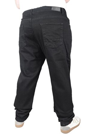 Mode XL Büyük Beden Erkek Pantolon Kot Black 21920 Siyah