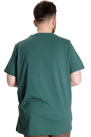 Mode XL Büyük Beden Erkek T-shirt ESTABLISMENT 23139 Nefti