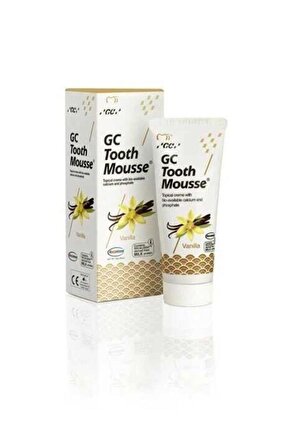 GC Tooth Mousse Vanilla 40 gr Diş Macunu