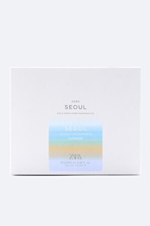 ZARA SEOUL 532-8 SINSA DONG GANGNAM-GU EDT 100 ML + ZARA SEOUL 532-8 SINSA DONG GANGNAM-GU SUMMER EDT 100 ML