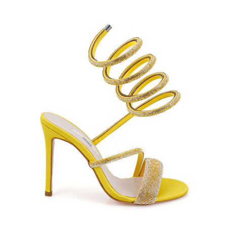 Carole Sarı Kadın Abiye Ayakkabı
