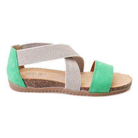 Karly Yeşil Kadın Sandalet