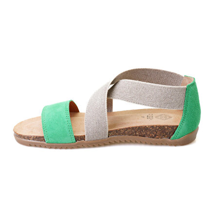 Karly Yeşil Kadın Sandalet