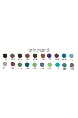 Emily Waterproof Eye Pencil Göz Kalemi No: 124 Beyaz
